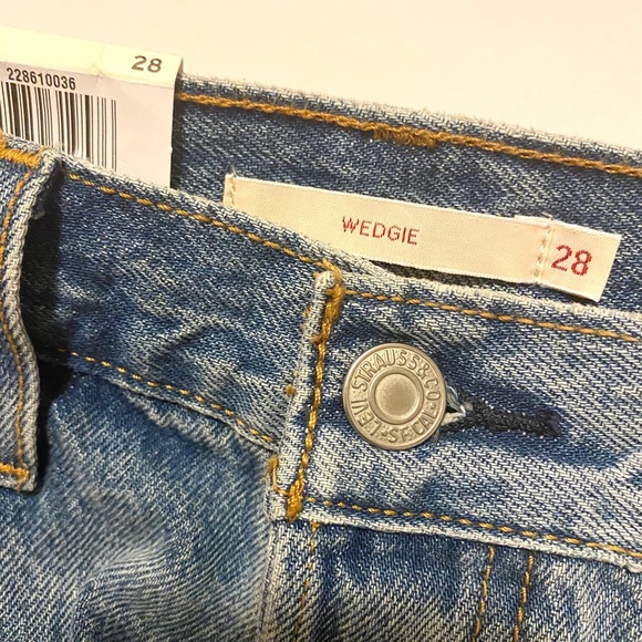 LEVI’S Wedgie NWT | Free People | Shut Up | sz. 28 - Picture 10 of 10